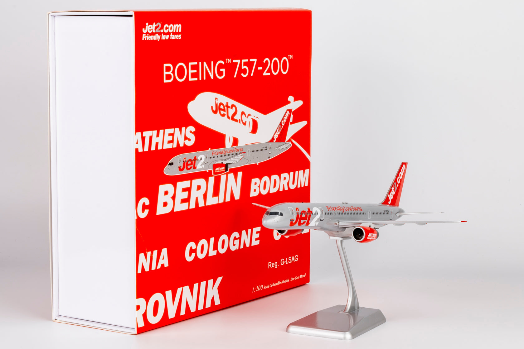 NG Models Jet2 Boeing 757-200 G-LSAG 1/200 Scale NG42054