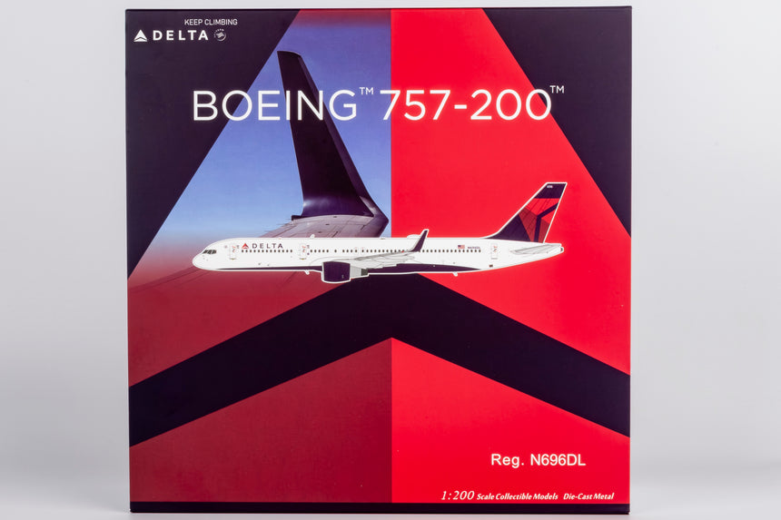 NG Models Delta Air Lines Boeing 757-200/w N696DL 1/200 Aircraft Scale Model