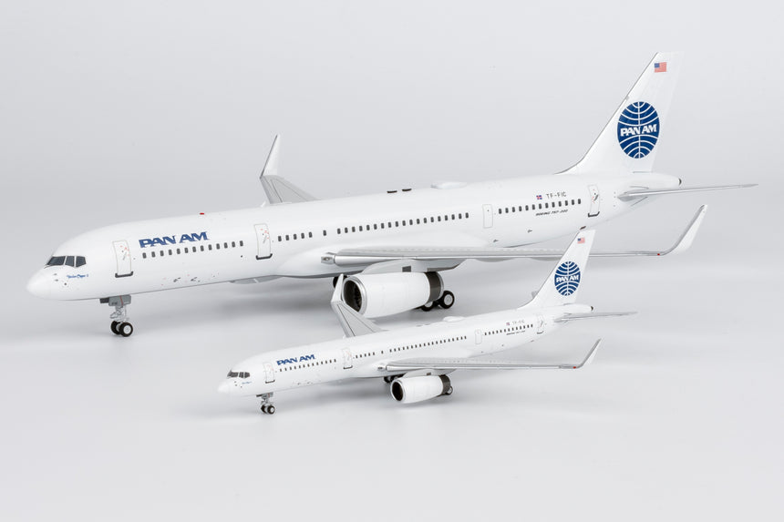 NG Models Icelandair "Criterion Travel's Pan Am" livery Boeing 757-200/w TF-FIC 1/200 Aircraft Scale Model