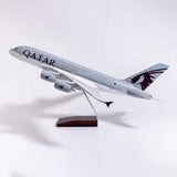 Qatar Airways Airbus A380-800 46cm Aircraft Model