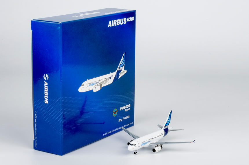 NG Models Airbus Industrie Airbus A318-100 F-WWIA (current colors) 1/400 Aircraft Scale Model