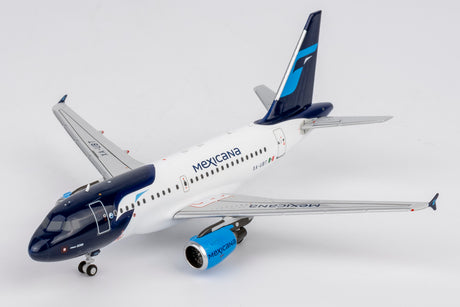 NG Models Mexicana Airbus A318-100 XA-UBT 1/400 Aircraft Scale Model