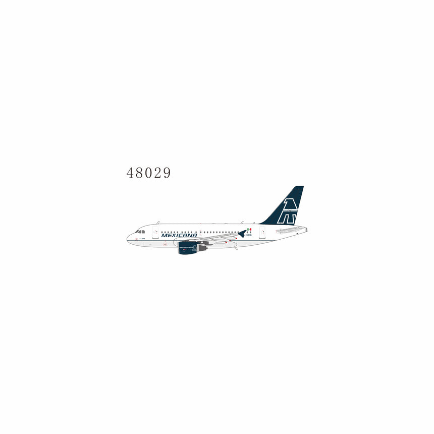 NG Models Mexicana Airbus A318-100 XA-UBQ old colors 1/400 Aircraft Scale Model