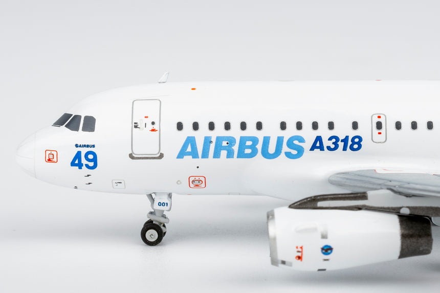NG Models Airbus Industrie Airbus A318-100 F-WWIA (current colors; with No.49 for PAS 2005) 1/400 Aircraft Scale Model
