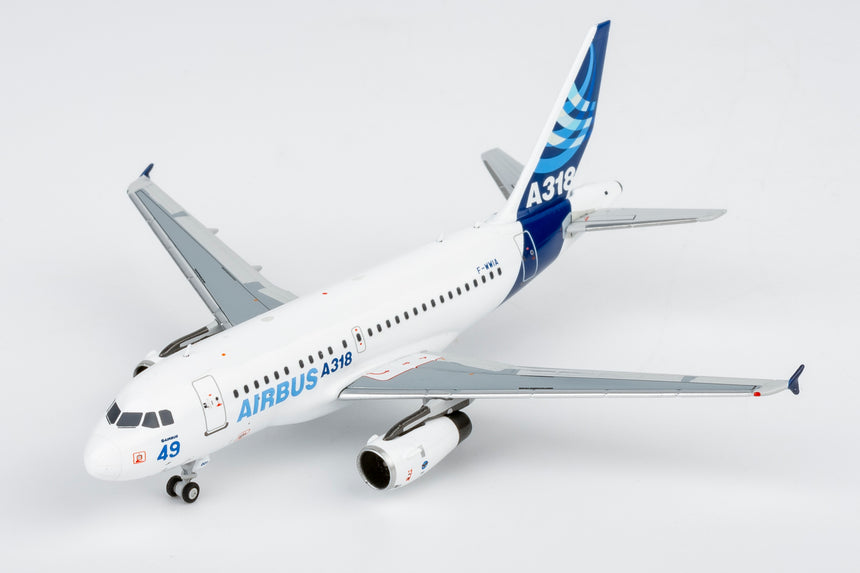 NG Models Airbus Industrie Airbus A318-100 F-WWIA (current colors; with No.49 for PAS 2005) 1/400 Aircraft Scale Model