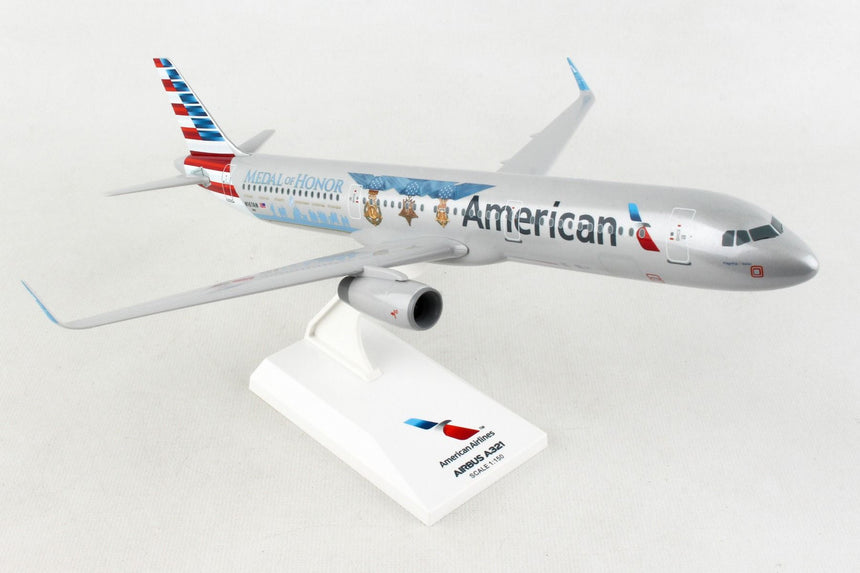 SkyMarks American Airbus A321 Medal Of Honor 1/150 Scale