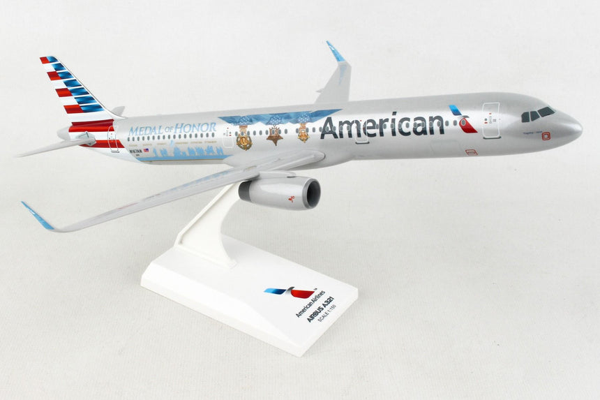SkyMarks American Airbus A321 Medal Of Honor 1/150 Scale