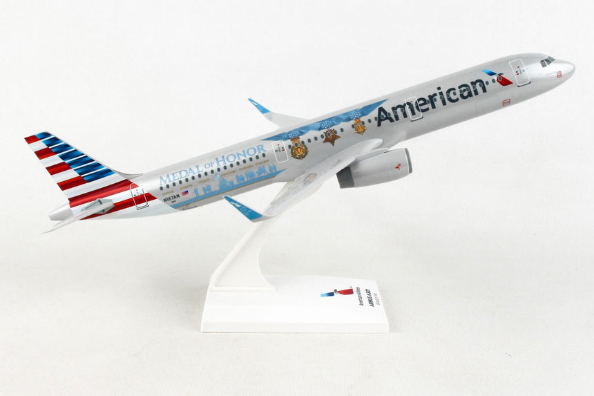 SkyMarks American Airbus A321 Medal Of Honor 1/150 Scale
