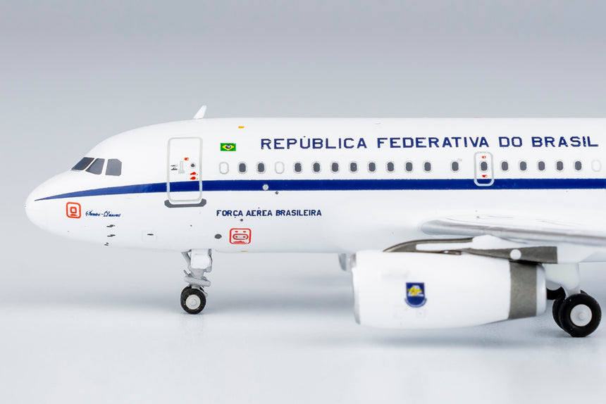 NG Models Brazilian Air Force Airbus A319-100 ACJ(VC-1A) FAB2101 Old Colours 1/400 Scale