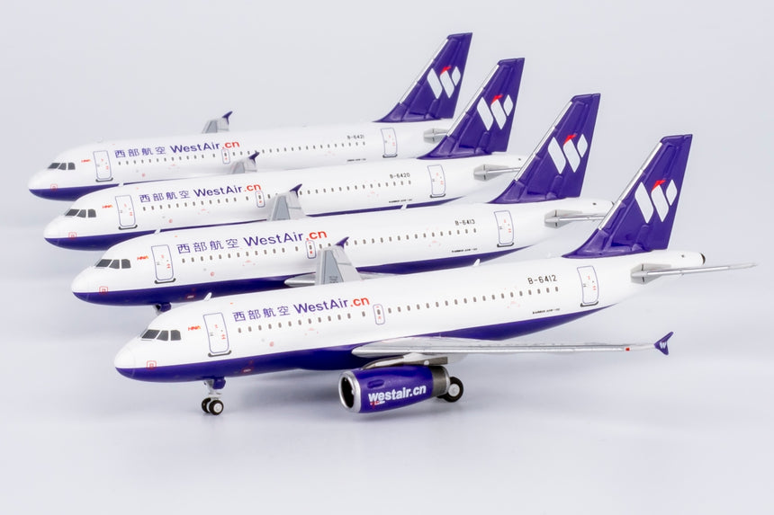NG Models West Air Airbus A319 B-6412 1/400 Scale