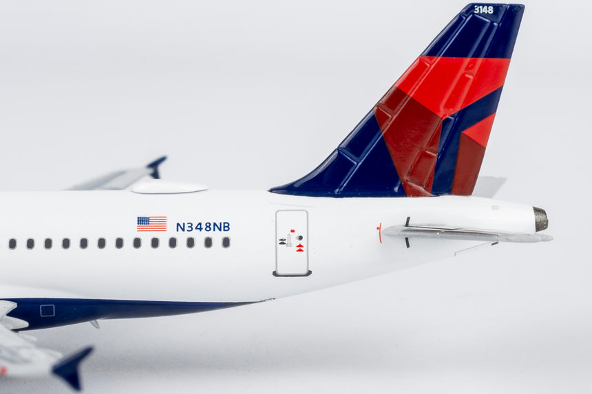 NG Models Delta Air Lines (large title) Airbus A319-100 N348NB 1/400 Aircraft Scale Model