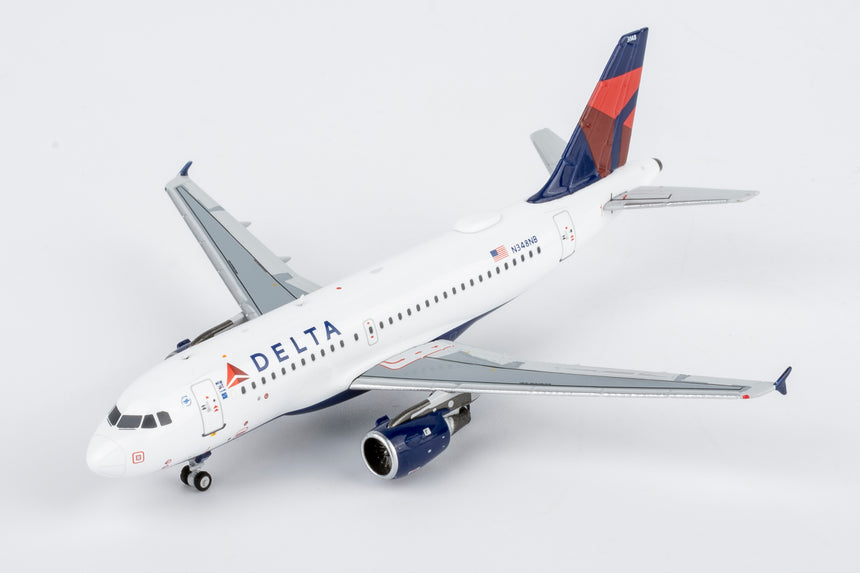 NG Models Delta Air Lines (large title) Airbus A319-100 N348NB 1/400 Aircraft Scale Model