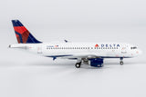 NG Models Delta Air Lines (large title) Airbus A319-100 N348NB 1/400 Aircraft Scale Model