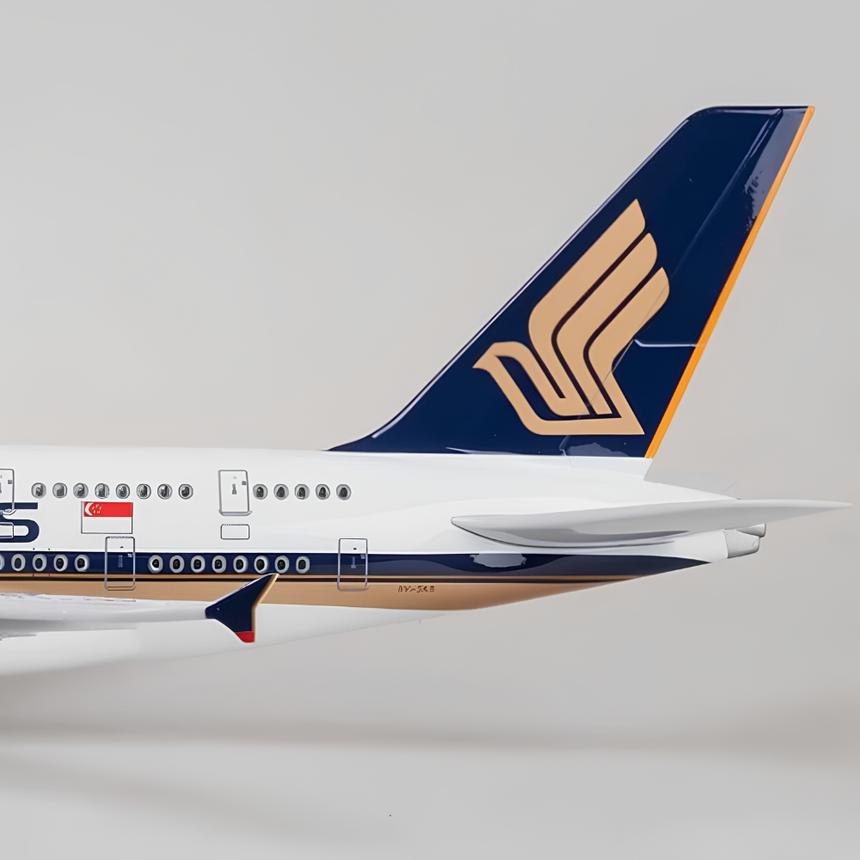 Singapore Airlines Airbus A380 XL 46cm Aircraft Model