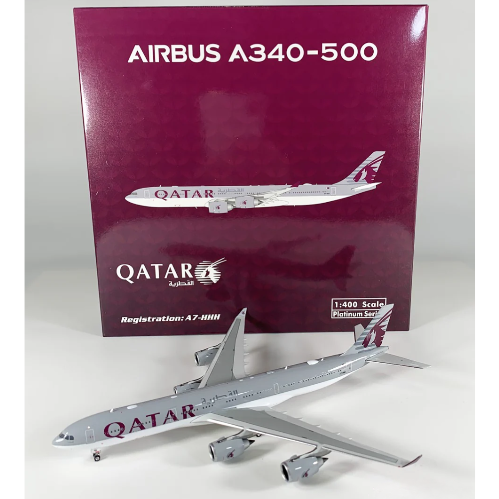 Phoenix Qatar Amini Flight Airbus A340-500 A7-HHH 1/400 Aircraft