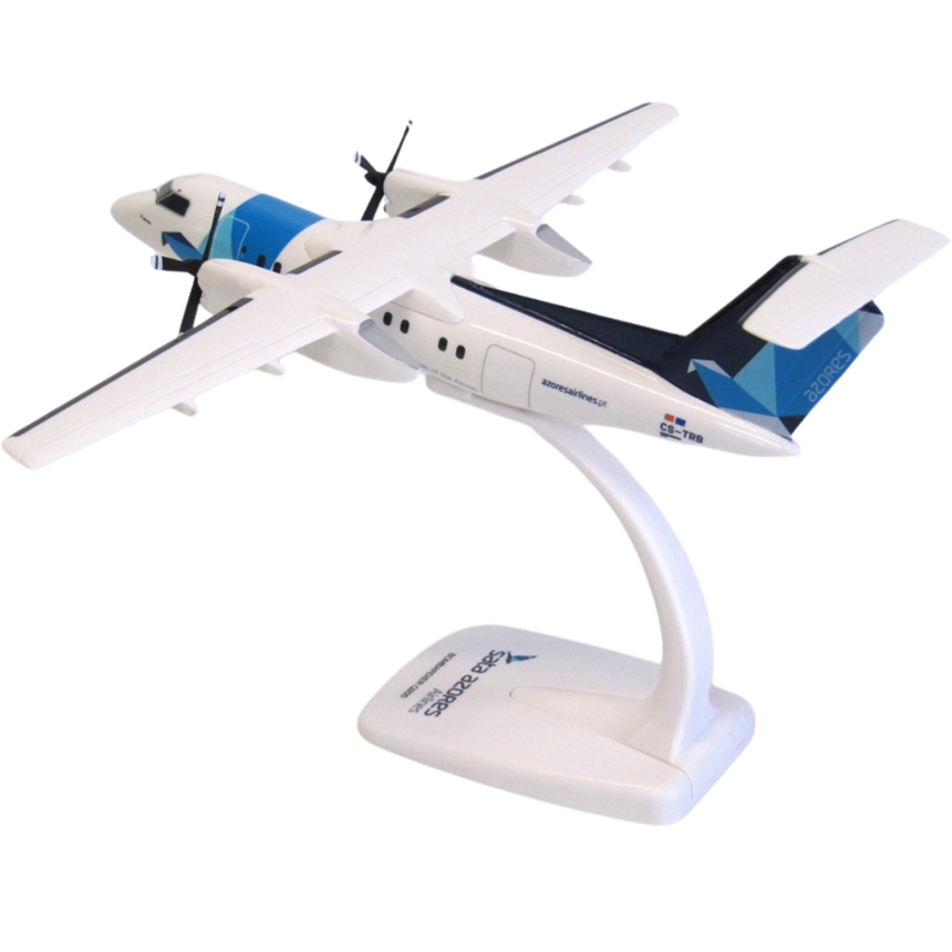 PPC Models Sata Azores Airlines Dash 8-300 1/100 Aircraft Scale Model