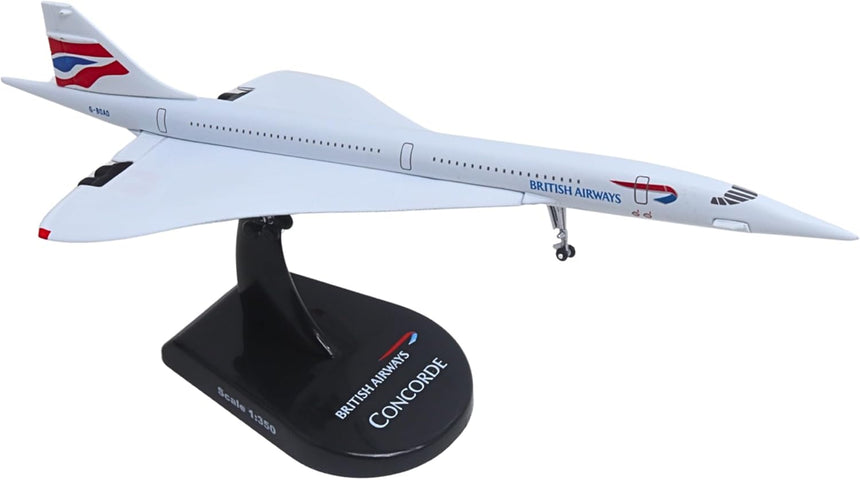 Postage Stamp British Airways Concorde 1/350 Aircraft Scale Model