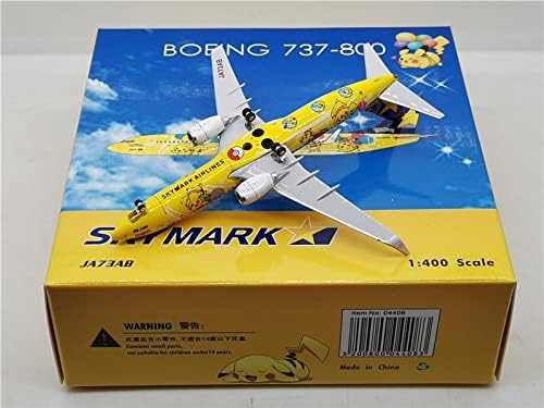 NG 1/400 スカイマーク B737-800 JA73AB ポケモン Phoenix Skymark Airlines Boeing 737-800 'Pikachu' JA73AB 1/400