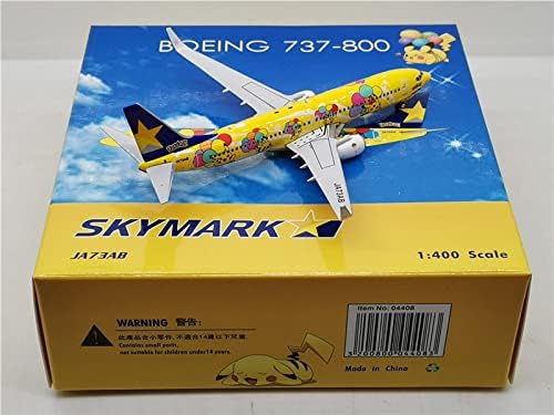 Phoenix Skymark Airlines Boeing 737-800 'Pikachu' JA73AB 1/400 Aircraft Scale Model