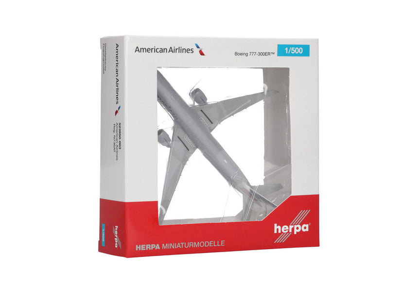 Herpa American Airlines Boeing 777-300ER 1/500 Scale