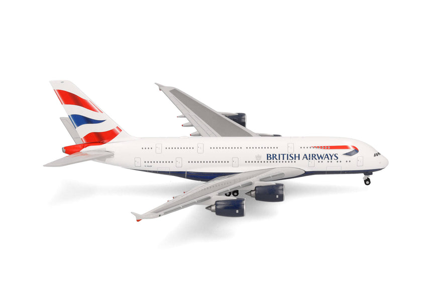 Herpa British Airways Airbus A380 – G-XLEF 1/500 Aircraft Scale Model