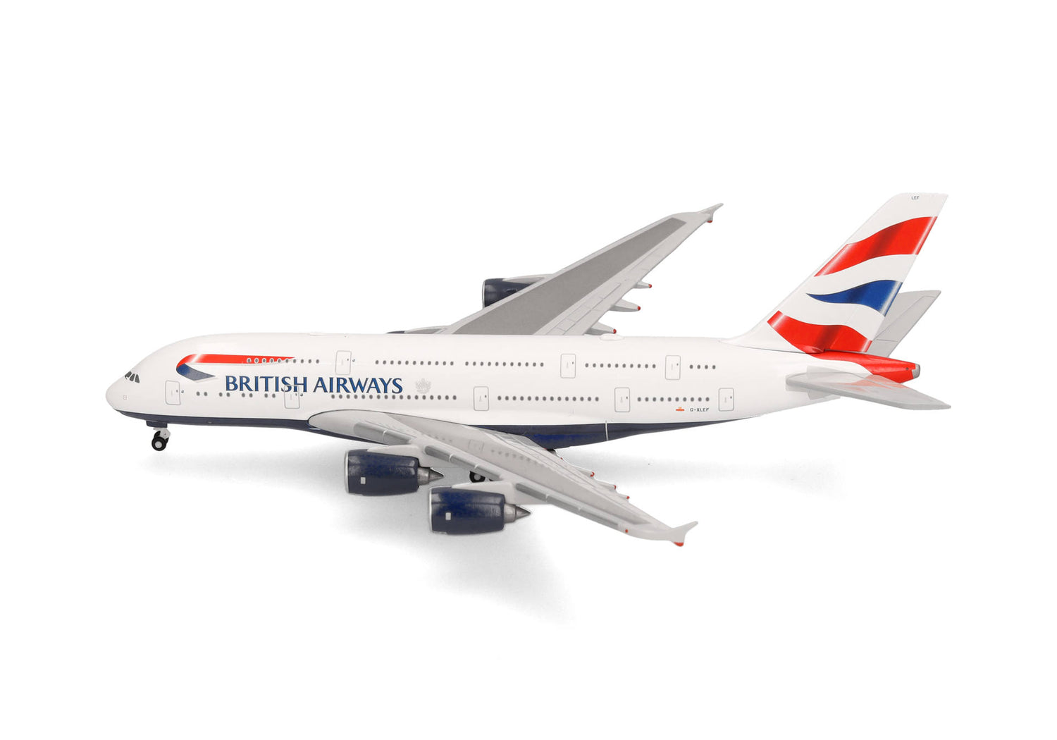 Herpa British Airways Airbus A380 – G-XLEF 1/500 Aircraft Scale Model