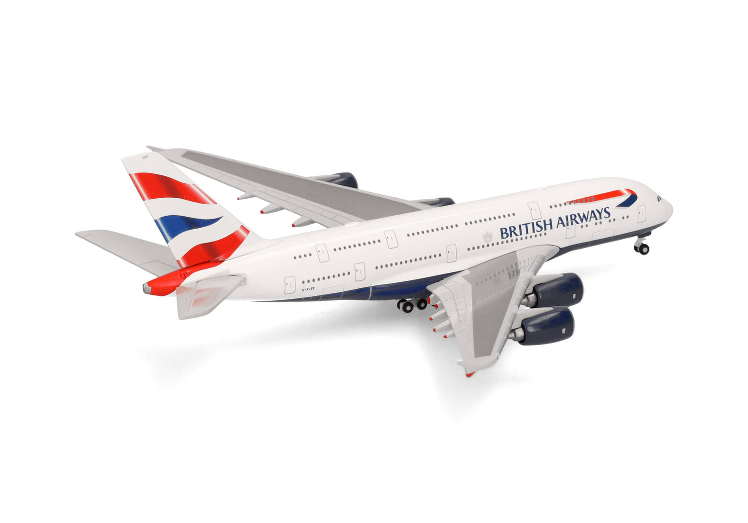 Herpa British Airways Airbus A380 – G-XLEF 1/500 Aircraft Scale Model