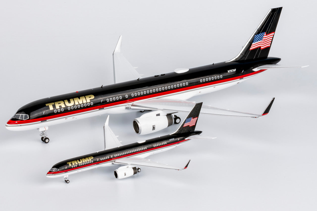 NG Models 1:400 トランプ専用機 B757-200 N757AF NG Models The Trump Organization (with National Flag on Tail