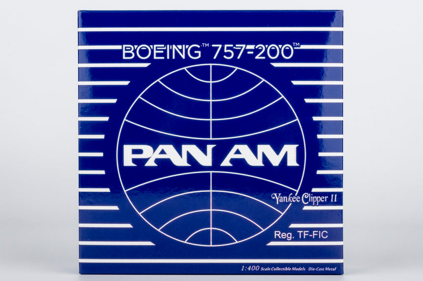 NG Models Icelandair "Criterion Travel's Pan Am" livery Boeing 757-200/w TF-FIC 1/400 Aircraft Scale Model