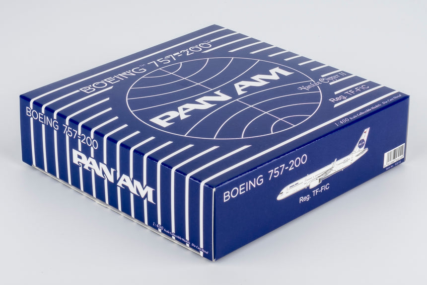 NG Models Icelandair "Criterion Travel's Pan Am" livery Boeing 757-200/w TF-FIC 1/400 Aircraft Scale Model