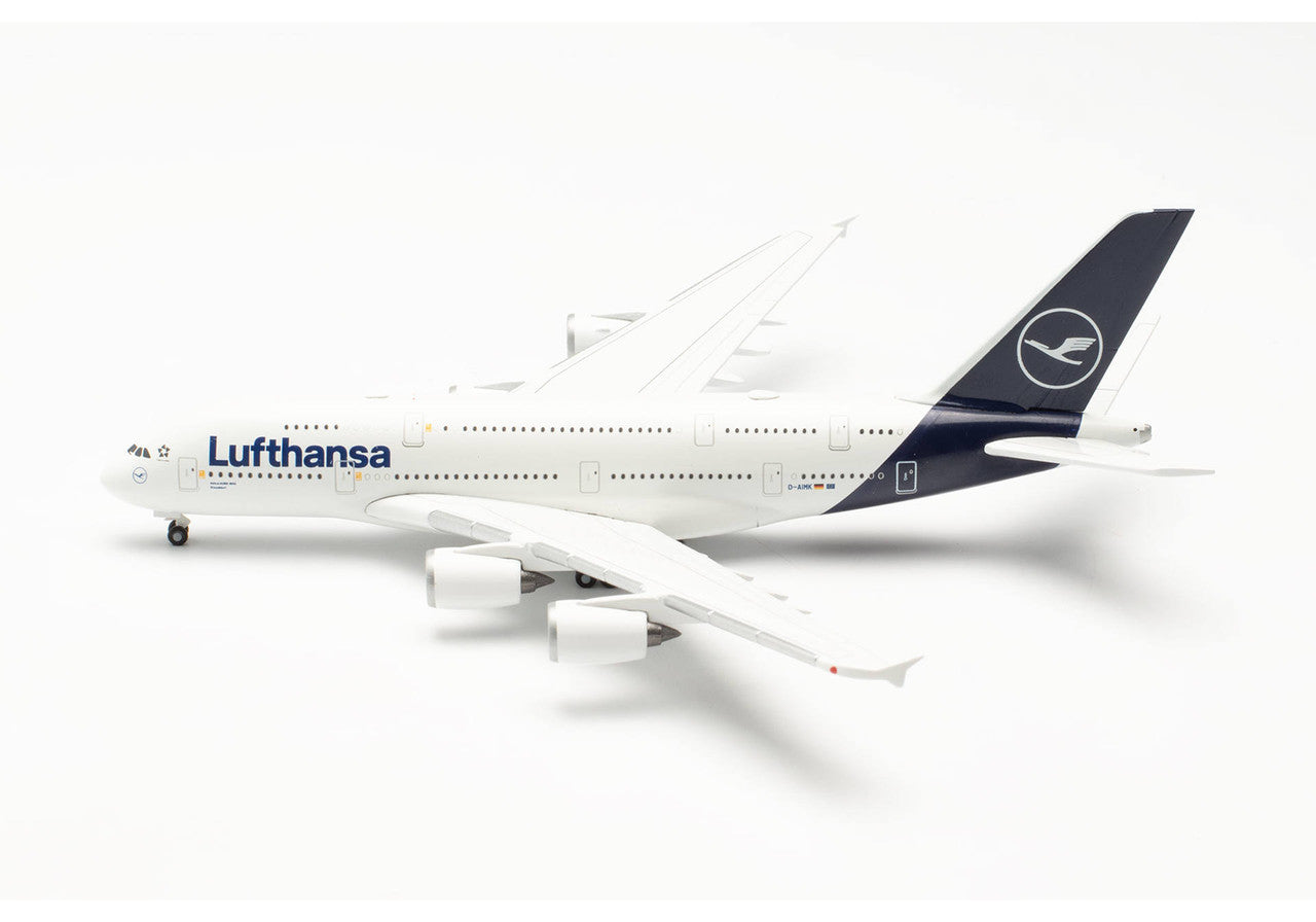 Herpa Lufthansa Airbus A380 – D-AIMK "Düsseldorf" 1/500 Aircraft Scale Model