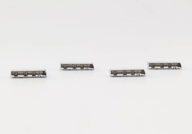 Herpa Airport Bus Set 4-in-1 set 1/500 Aircraft Scale Model