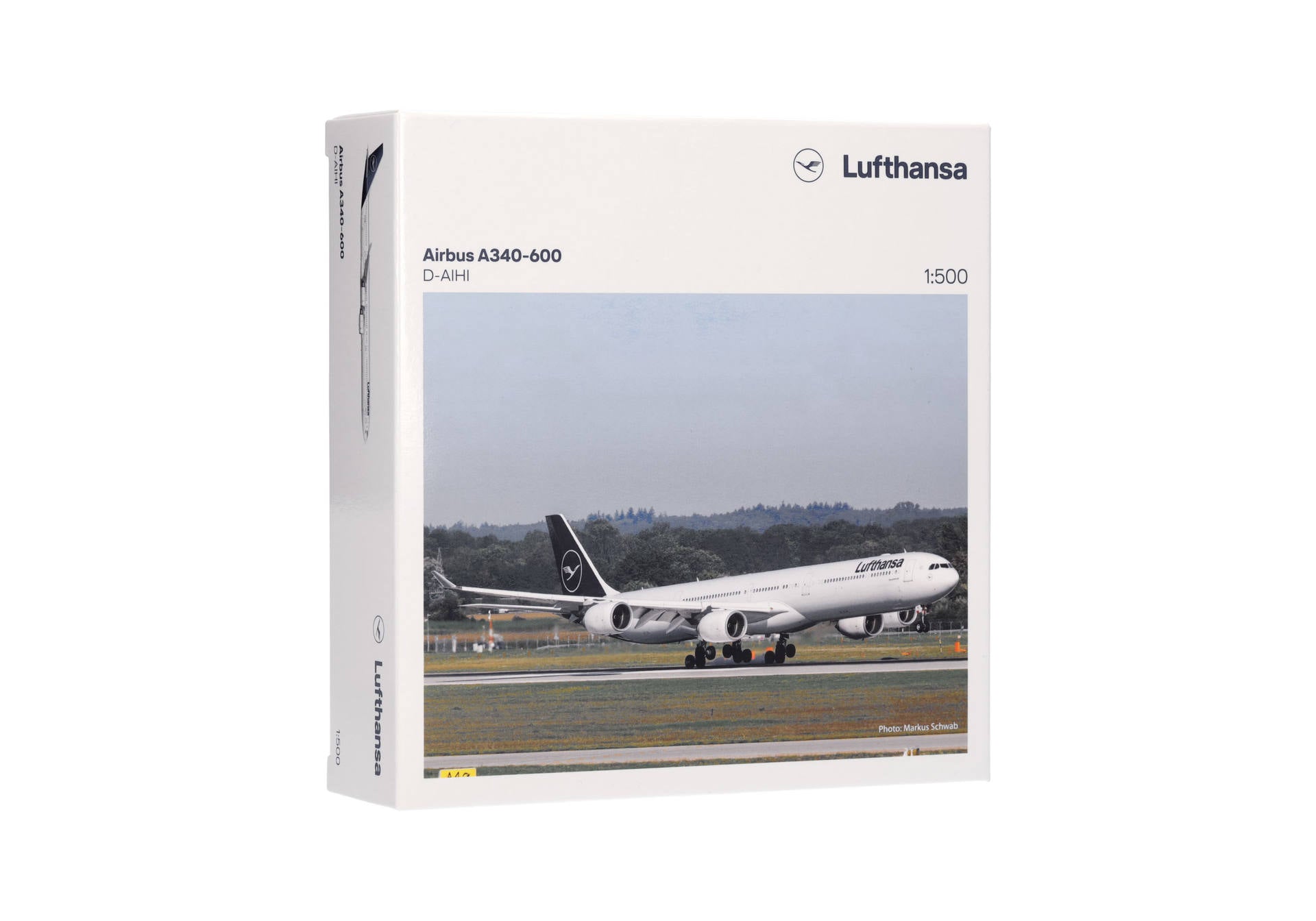 Herpa Lufthansa Airbus A340-600 – D-AIHI 1/500 Scale – Aircraft