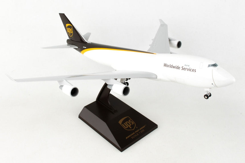SkyMarks UPS Boeing B747-400F (With Gear And Opening Doors) 1/200 Scale