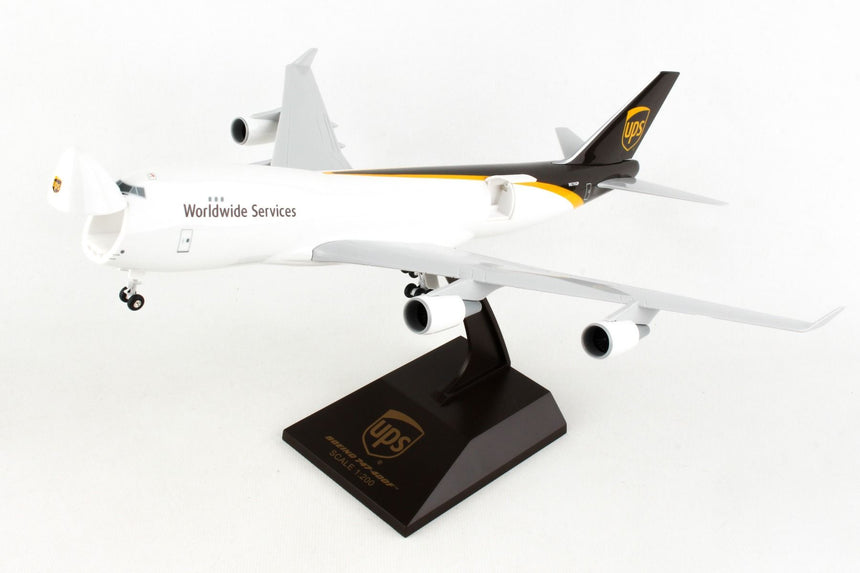 SkyMarks UPS Boeing B747-400F (With Gear And Opening Doors) 1/200 Scale