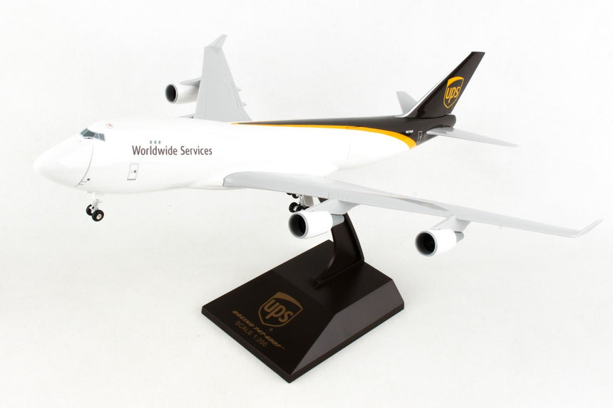 SkyMarks UPS Boeing B747-400F (With Gear And Opening Doors) 1/200 Scale