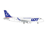 Herpa LOT Polish Airlines Embraer E170 - SP-LDI 1/500 Aircraft Scale Model