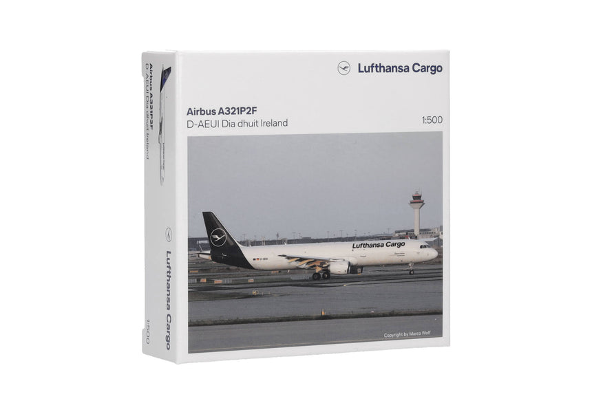 Herpa Lufthansa Cargo Airbus A321P2F – D-AEUI 1/500 Scale