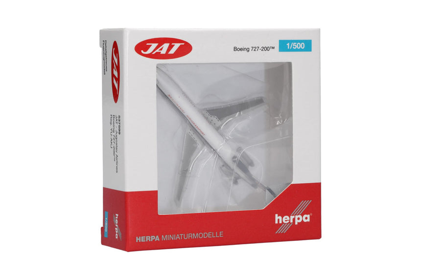 Herpa JAT Jugoslav Airlines Boeing 727-200 1/500 Scale