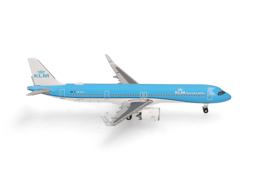 Herpa KLM Airbus A321neo - PH-AXA "Koninginnepage / Swallowtail" 1/500 Scale