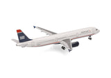 Herpa American Airlines Airbus A321 - US Airways Heritage livery – N578UW 1/500 Scale