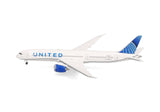 Herpa United Airlines Boeing 787-9 Dreamliner – N25982 1/500 Scale