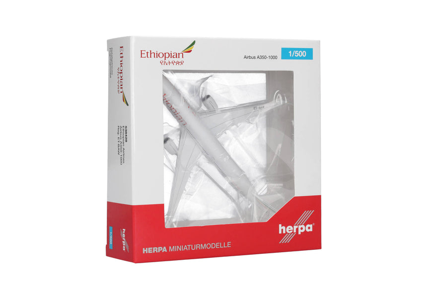 Herpa Ethiopian Airlines Airbus A350-1000 - ET-BAW 1/500 Scale