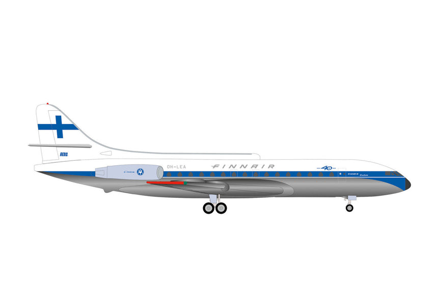 Herpa Finnair Sud Aviation Caravelle - OH-LEA 1/500 Scale
