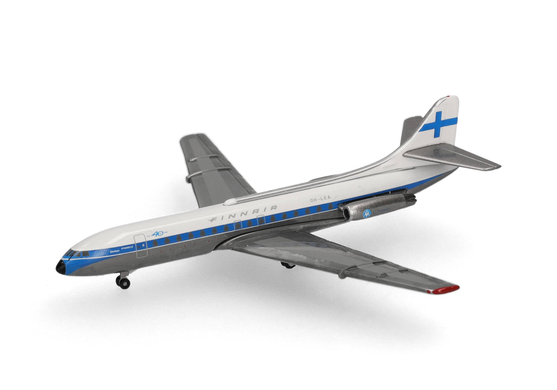 Herpa Finnair Sud Aviation Caravelle - OH-LEA 1/500 Scale 538510