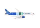 Herpa United Airlines Boeing 787-9 Dreamliner "The Future is SAF" - N24988 1/500 Scale