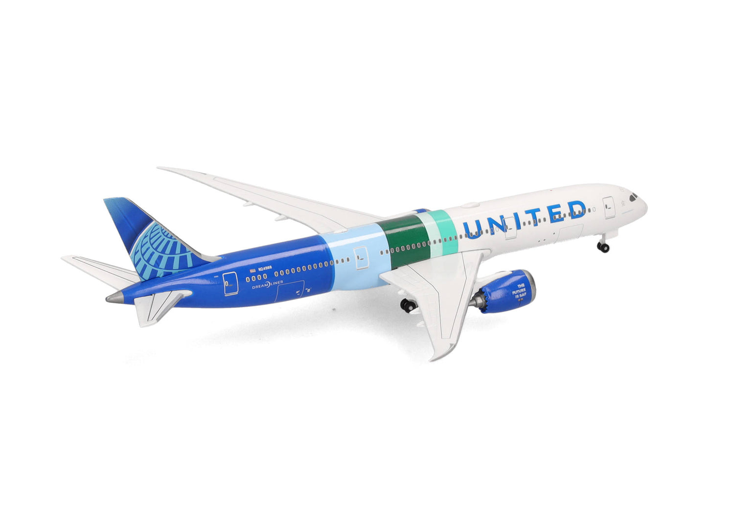 Herpa United Airlines Boeing 787-9 Dreamliner "The Future is SAF" - N24988 1/500 Scale