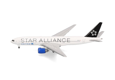 Herpa United Airlines Boeing 777-200 "Star Alliance" N794UA 1/500 Scale