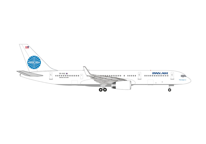 Herpa Pan Am Boeing 757-200 "Tracing the Transatlantic" – TF-FIC 1/500 Scale