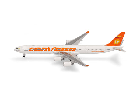 Herpa Conviasa Airbus A340-600 YV3535 1/500 Scale